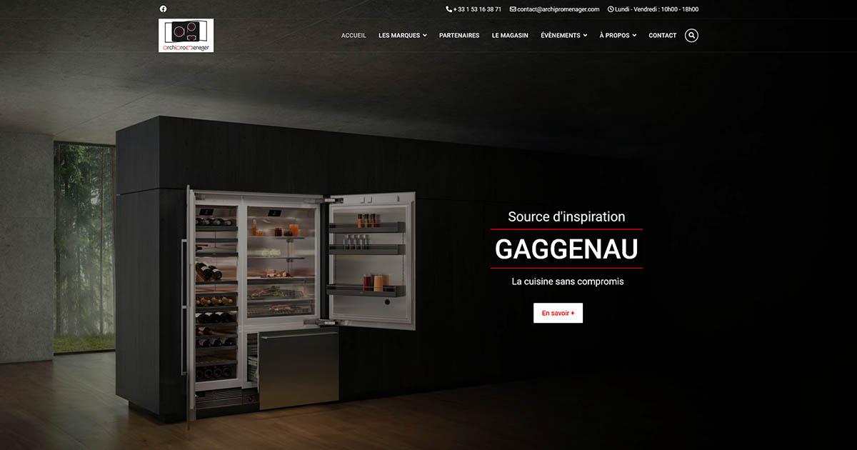 Électroménager haut de gamme